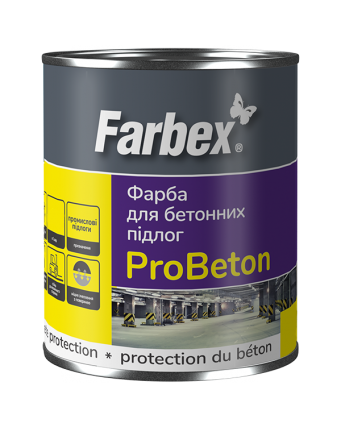 Dažai betono grindims PROBETON FARBEX, pilki, 2.8 kg